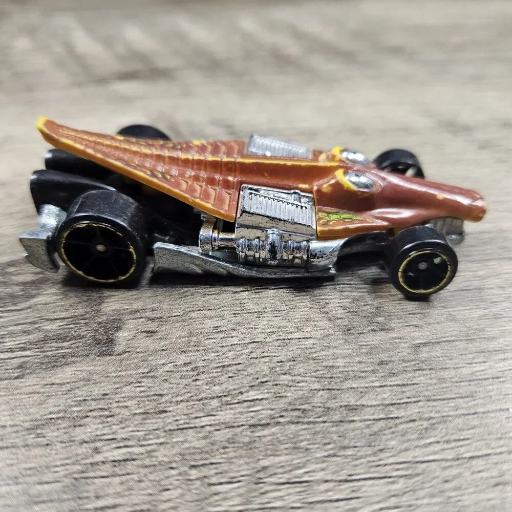 Hot Wheels Croc Rod Tan Diecast 1/64 Mattel Loose Toy Car